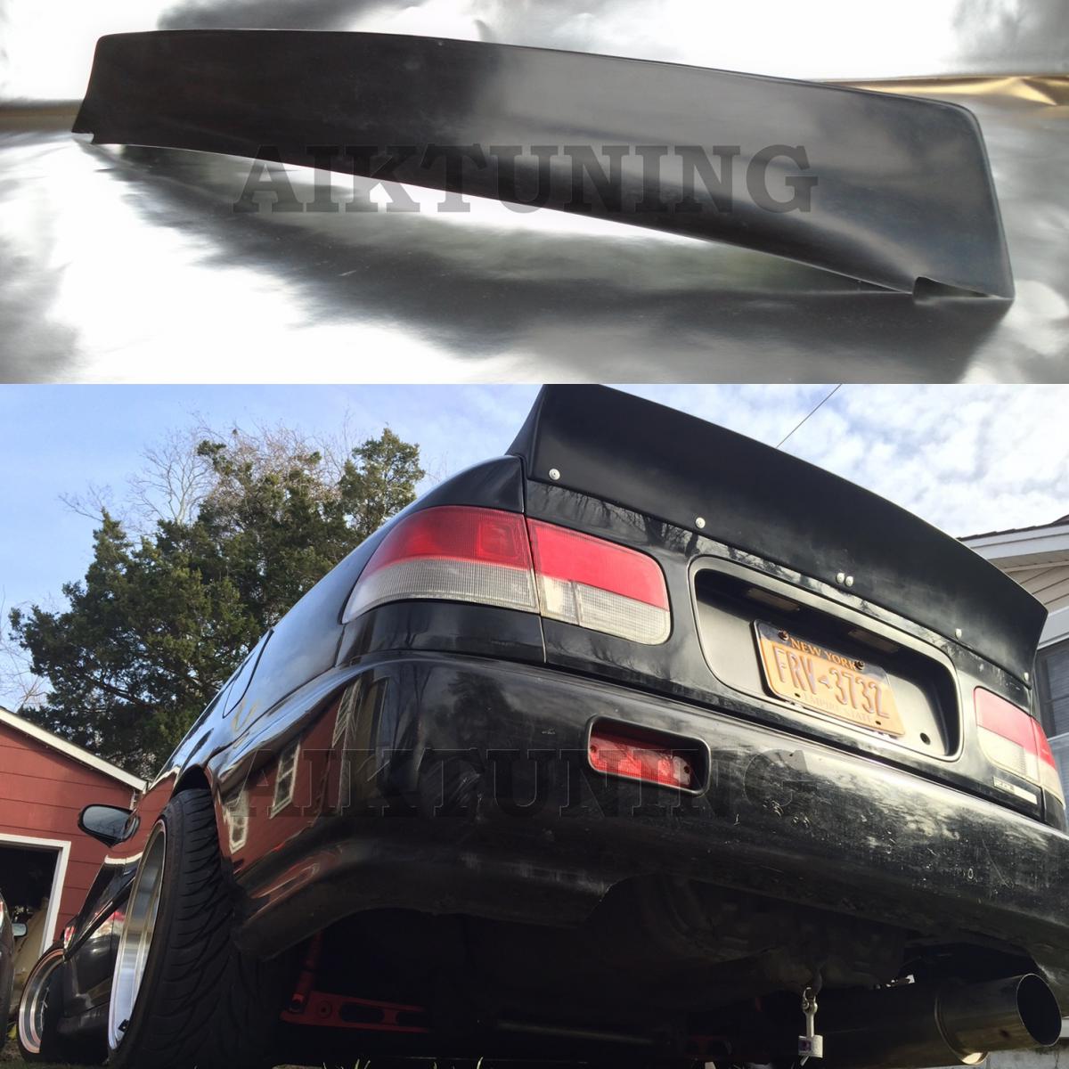 Honda Civic coupe9600 Rocket bunny style rear trunk spoiler ducktail